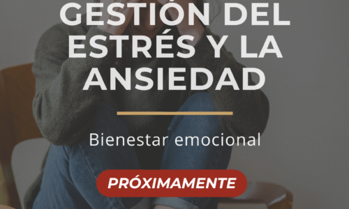Gestión del estrés y la ansiedad.Bienestar emocional